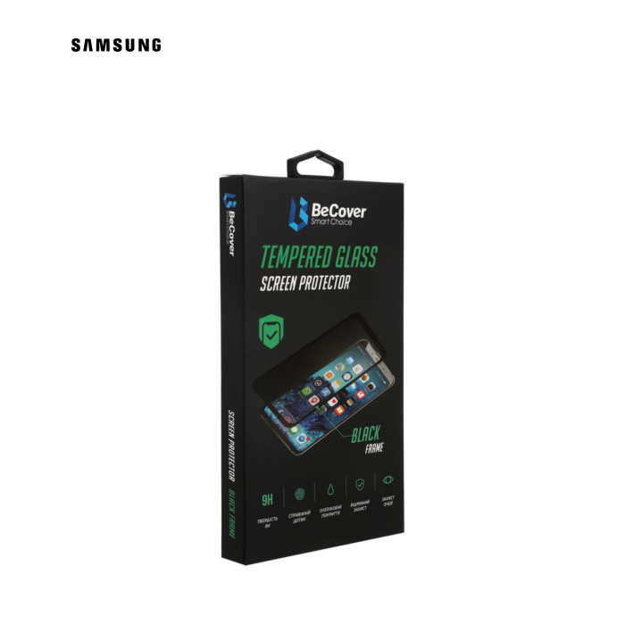 Стекло защитное BeCover Premium Samsung Galaxy A02s SM-A025G Black (705596)