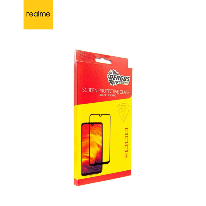 Скло захисне Dengos Full Glue Realme 10 4G (black) (TGFG-341)