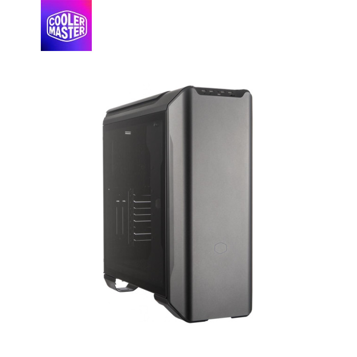 Корпус (вітрина!) COOLERMASTER SL600M Black Edition (MCM-SL600M-KGNN-S00) Мультимедійні, типорозмір - Miditower, материнські плати, що підтримуються - ATX, Extended-ATX, Micro - ATX, Mini - ITX, наявність блоку живлення - без блоку живлення, кількість слотів розширення - 9+2, зовнішні роз'єми - 2 x USB 3.2, 1 x USB Type C, 2 x USB 2.0, 2 x Audio (мікрофон, навушники)