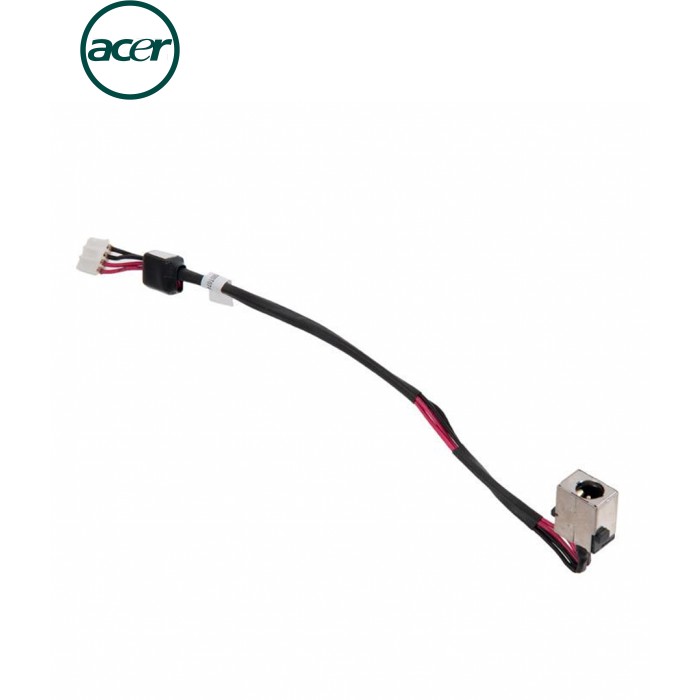 Разъем питания ноутбука с кабелем Acer PJ765 (5.5mm x 1.7mm), 4-pin, 21 см (A49101)