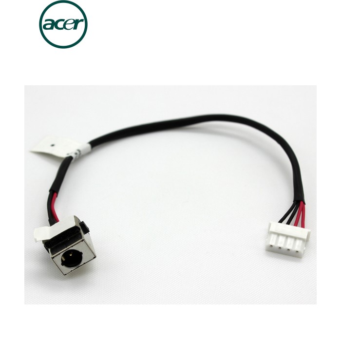 Разъем питания ноутбука с кабелем Acer PJ962 (5.5mm x 1.7mm), 4-pin, 18 см (A49098)