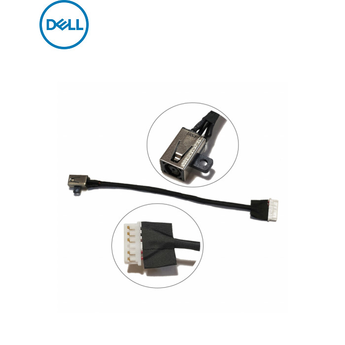 Разъем питания ноутбука с кабелем Dell PJ979 (4.5mm x 3.0mm + center pin), 6(5)-p (A49097)