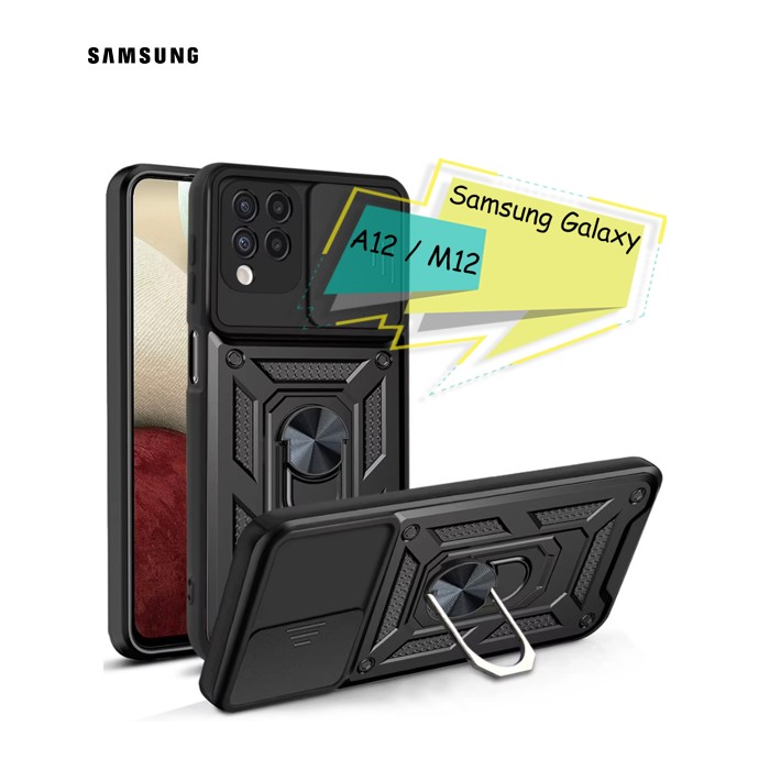 Чехол для мобильного телефона BeCover Military Samsung Galaxy A12 SM-A125 / M12 SM-M125 Black (705640)