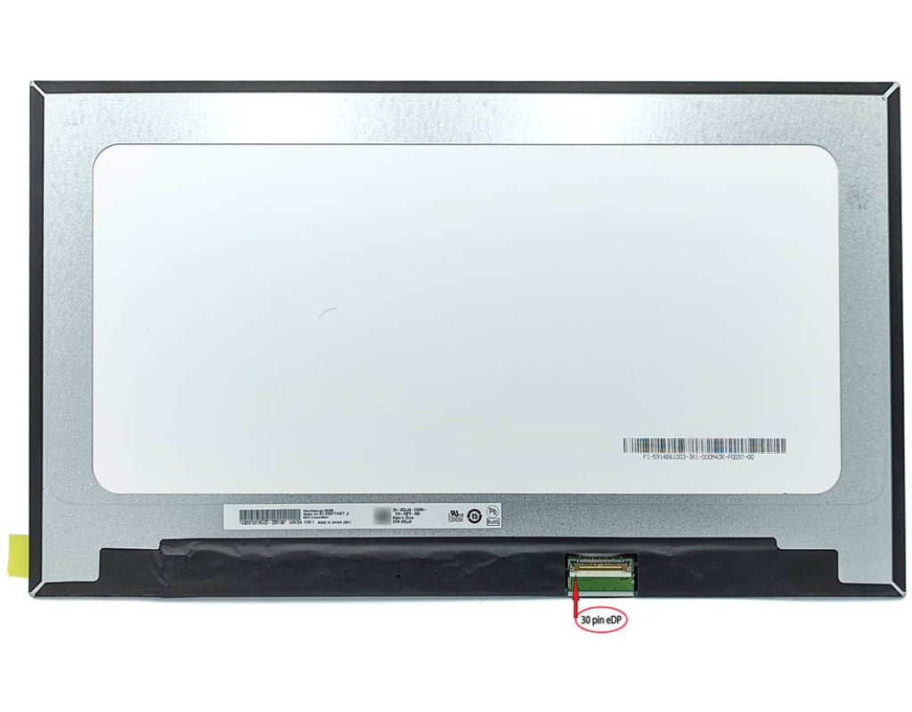 Матриця 14.0" Slim eDP 316mm (1366*768, 30pin, без доп.панелі) AUO B140XTN07.4 Матова