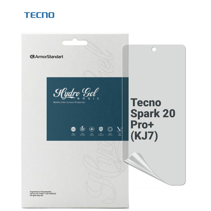 Плівка захисна Armorstandart Matte Tecno Spark 20 Pro+ (KJ7) (ARM75479)