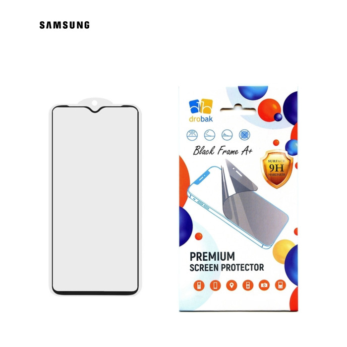 Скло захисне Drobak Samsung Galaxy M34 5G Black Frame A+ (535352)