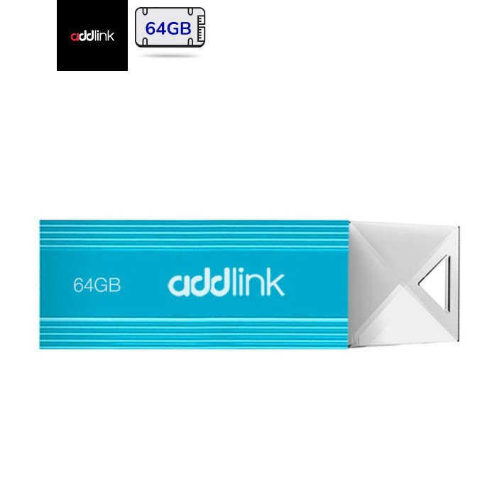 USB флеш накопитель AddLink 64GB U12 Aqua USB 2.0 (ad64GBU12A2)