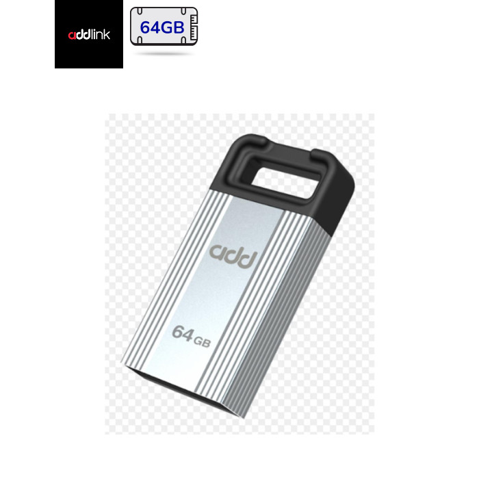 USB флеш накопитель AddLink 64GB U30 Silver USB 2.0 (ad64GBU30S2)