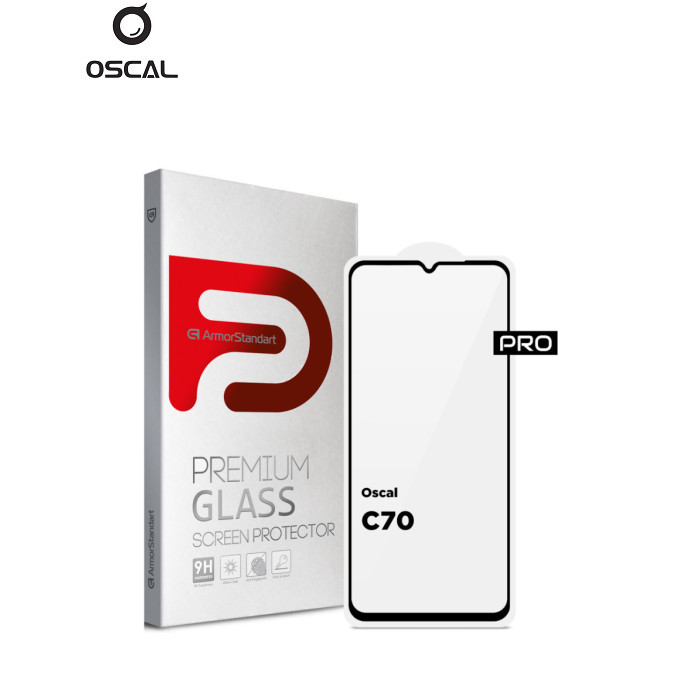 Скло захисне Armorstandart Pro Oscal C70 Black (ARM71959)