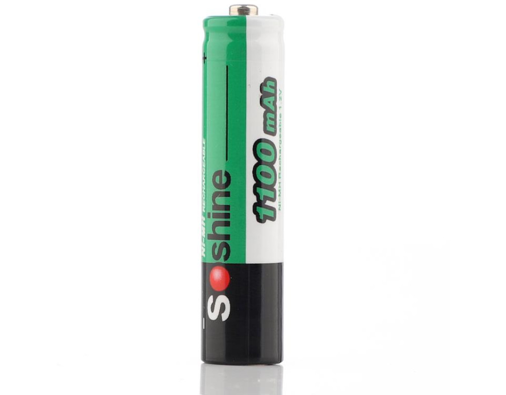 Акумулятори Soshine AAA/HR03 NI-MH 1100 mAh 1шт