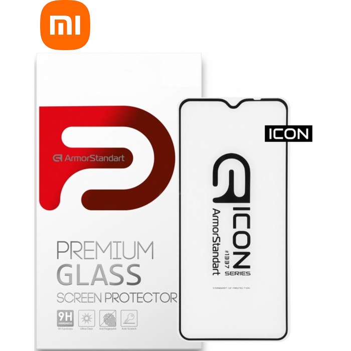 Стекло защитное Armorstandart Icon Xiaomi Redmi 9t Black (ARM58274)