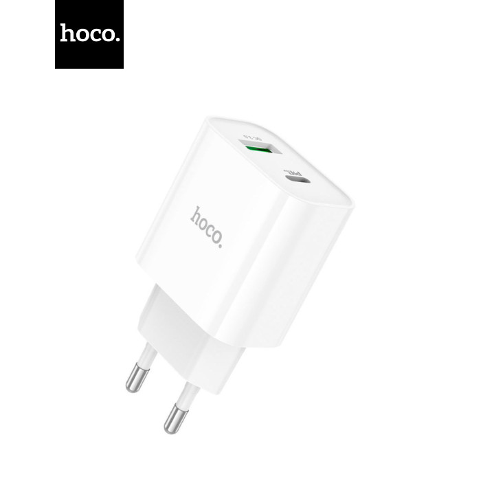 Зарядний пристрій HOCO C80A Plus Rapido White (6931474779885)