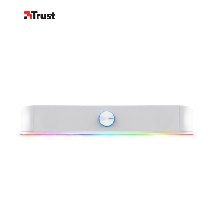 Акустична система Trust GXT 619W Thorne RGB Illuminated Soundbar White (25110)