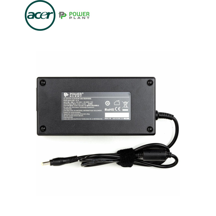 Блок питания к ноутбуку PowerPlant ACER 220V, 19.5V 180W 9.23A (5.5*1.7) (AC180G5517)