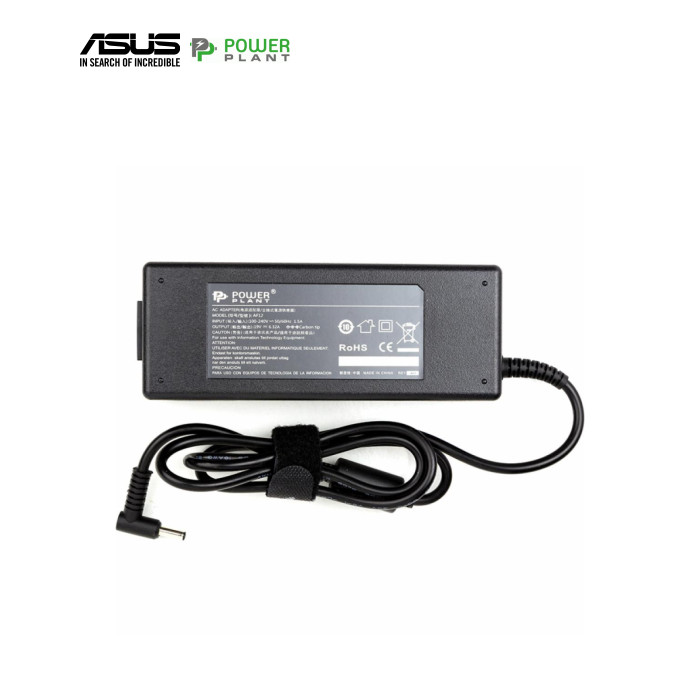 Блок питания к ноутбуку PowerPlant ASUS 220V, 19V 120W 6.32A (4.5*3.0) (AS120F4530)