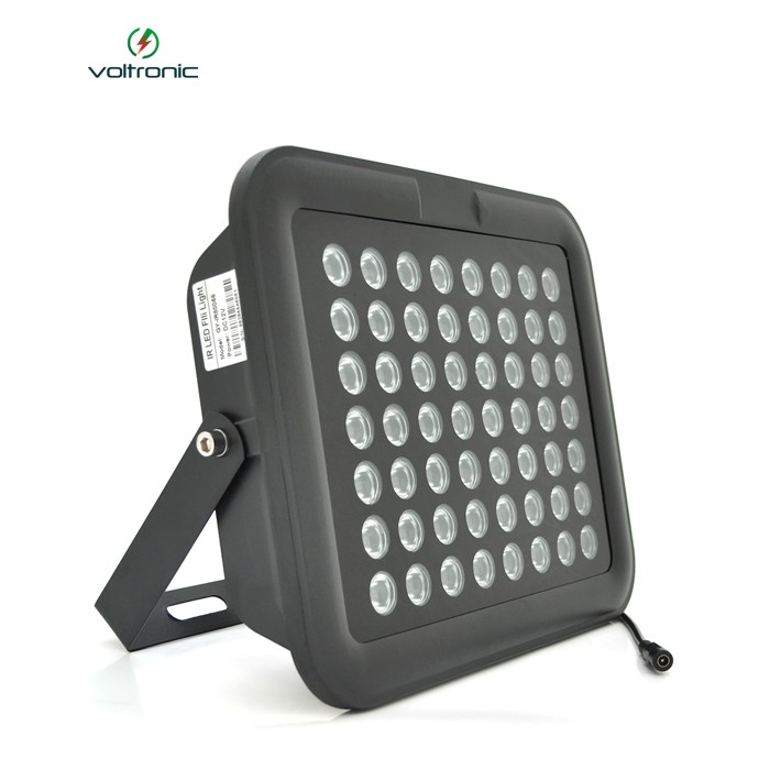 ІЧ-прожектор GY-IR80056. 12V, 56W, 56LED, IP66, 850Нм, кут огляду 90 &deg;, дальність до 200 м.