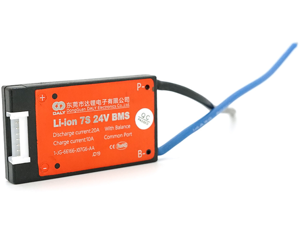 BMS плата DaLy Li-ion 24V 7S 10 / 20A