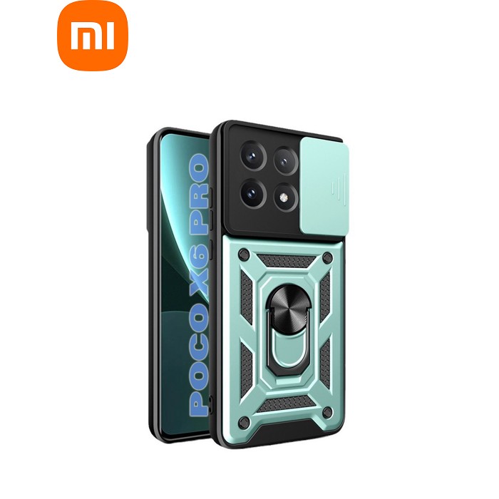 Чохол до мобільного телефона BeCover Military Poco X6 Pro Dark Green (711159)