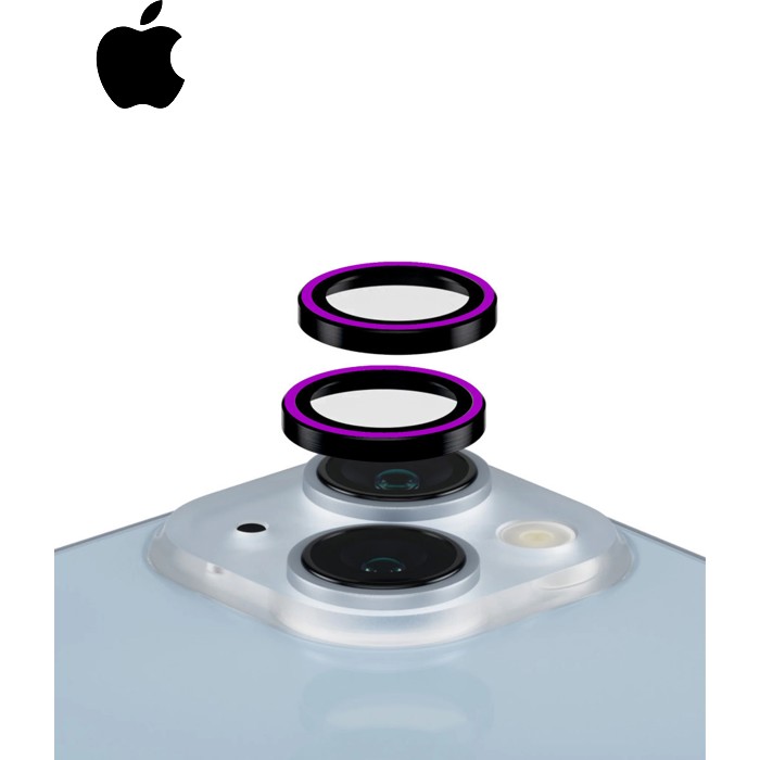 Скло захисне Armorstandart for Camera AR iPhone 15 / 15 Plus Purple (ARM76138)