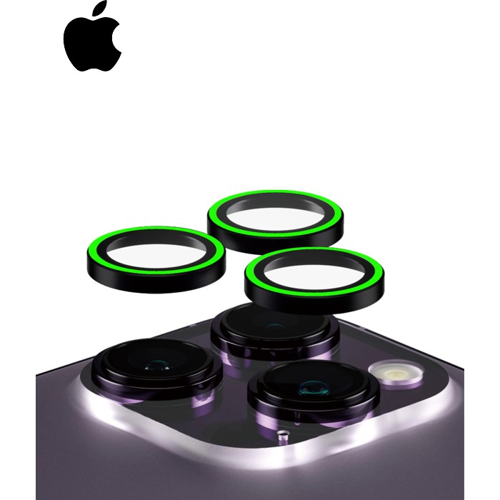 Стекло защитное Armorstandart for Camera AR iPhone 15 Pro / 15 Pro Max Green (ARM76128)