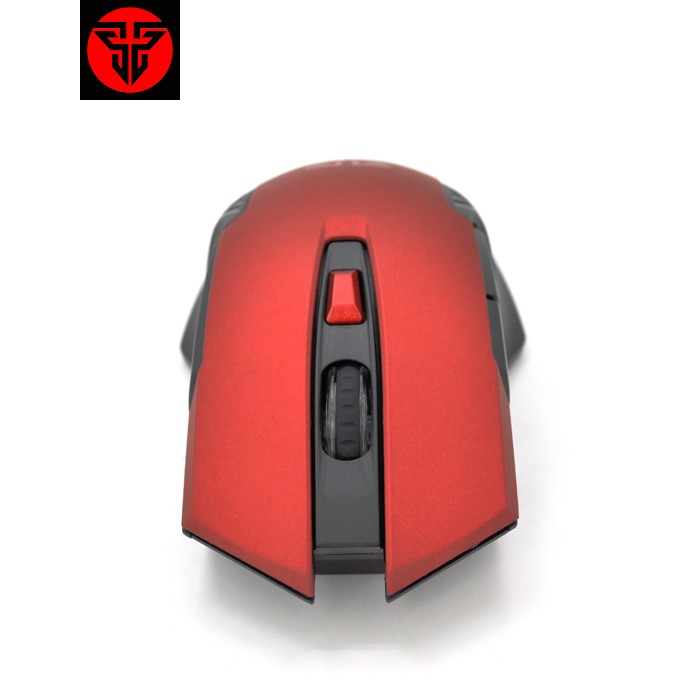 Миша бездротова Fantech WG10 RAIGOR II, 6 кнопок, 800-2000 DPI, Win7 / 8 / 10 Mac OS, Red, COLOR BOX