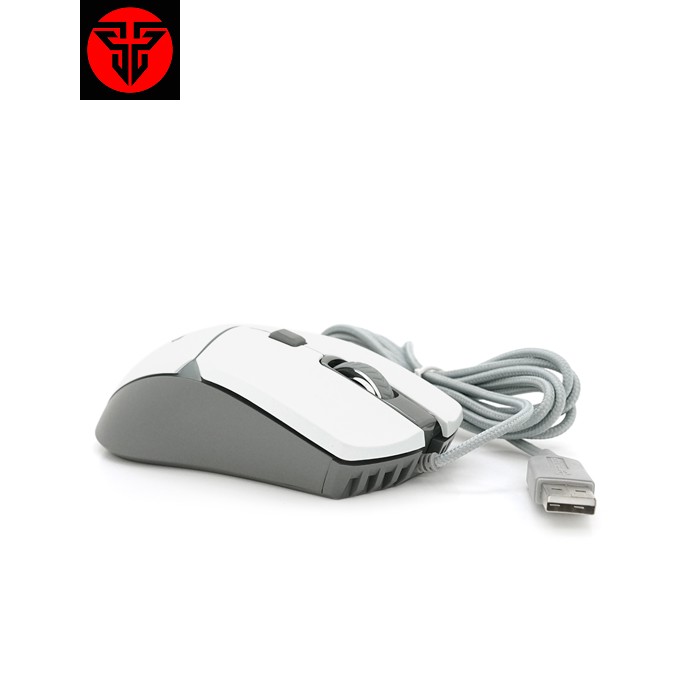 Ігрова миша провідна CRYPTO VX7 SPACE EDITION, 6 кнопок, 200-8000 DPI, Led Lighting RGB, 1,8м, Windows XP / Vista / Win7 / 8 / 10 / 11 Mac OS X, White, BOX