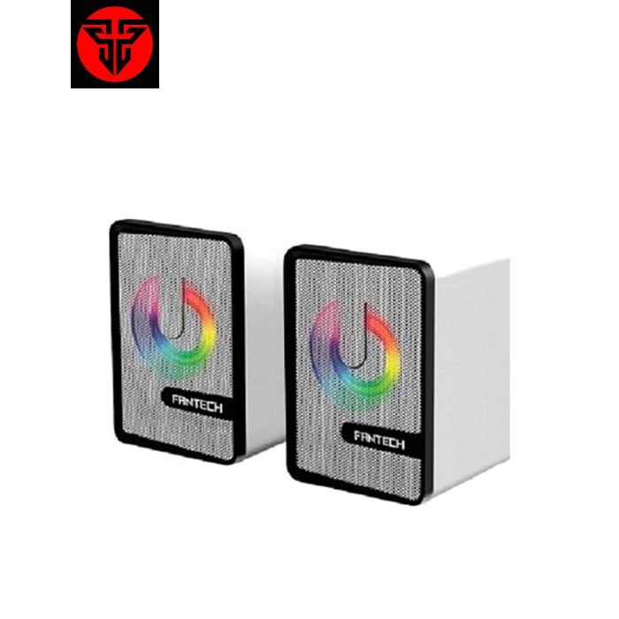 Колонки Fantech 2.0 USB GS-203 SPACE EDITION, White, Color Box