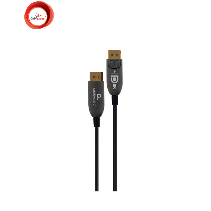 Кабель мультимедійний DisplayPort M to DisplayPort M 30.0m V1.4 8K60Hz/4K120Hz AOC Cablexpert (CC-DP8K-AOC-30M)