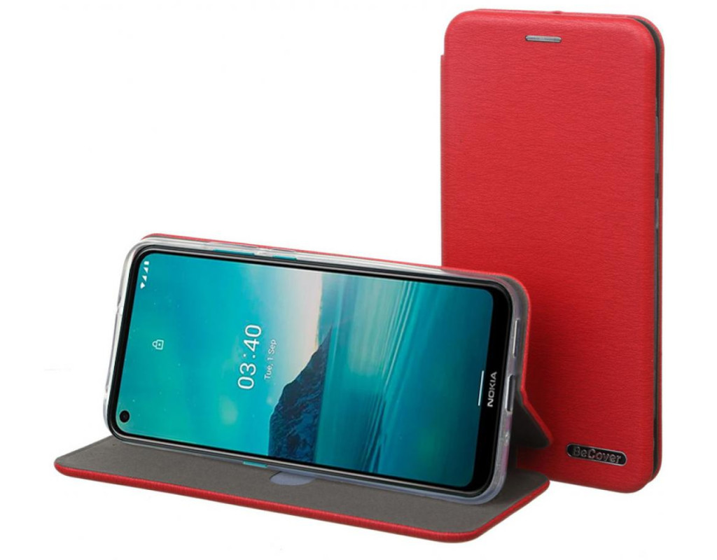 Чохол до мобільного телефона BeCover Exclusive Nokia 3.4 Burgundy Red (705731)