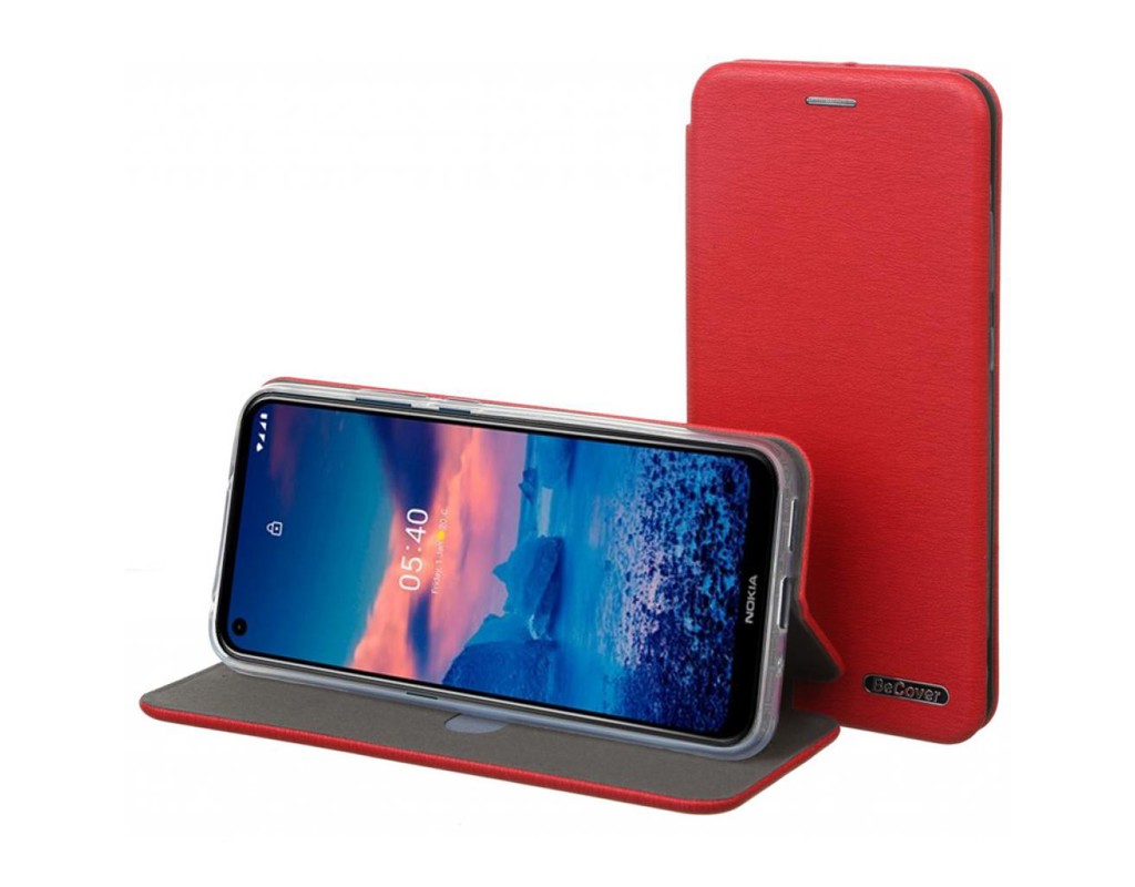 Чохол до мобільного телефона BeCover Exclusive Nokia 5.4 Burgundy Red (705733)
