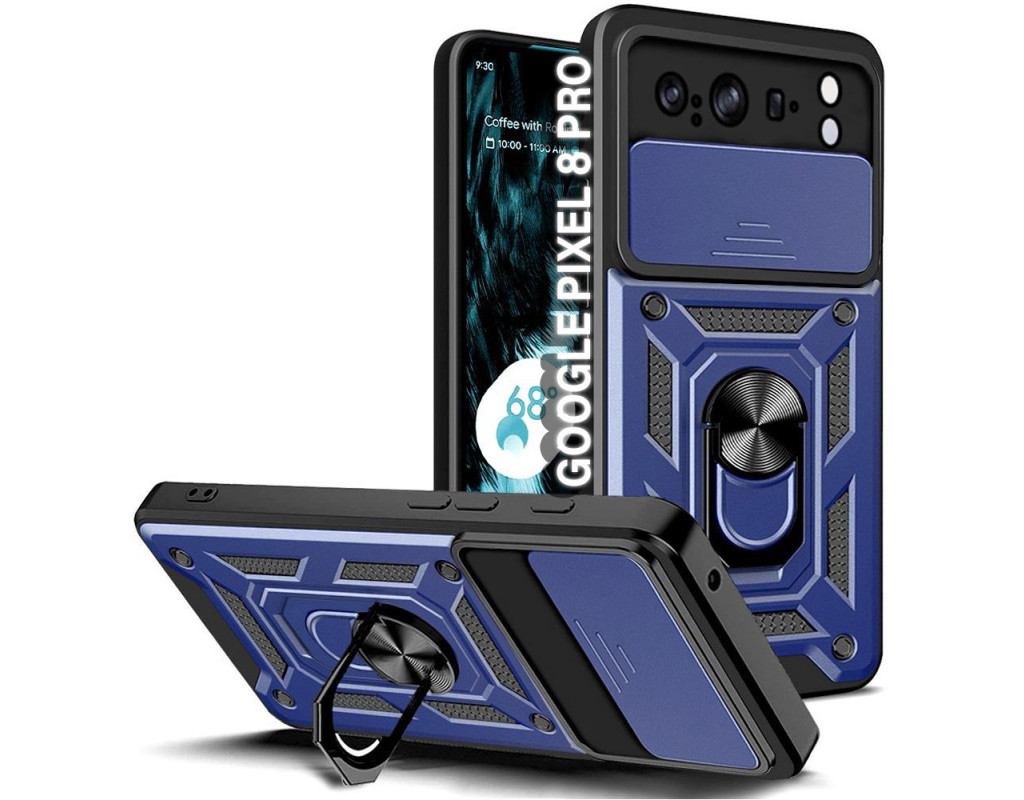 Чохол до мобільного телефона BeCover Military Google Pixel 8 Pro Blue (710666)