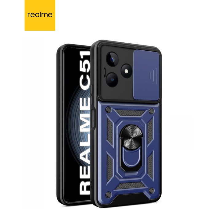 Чохол до мобільного телефона BeCover Military Realme C51 Blue (710706)
