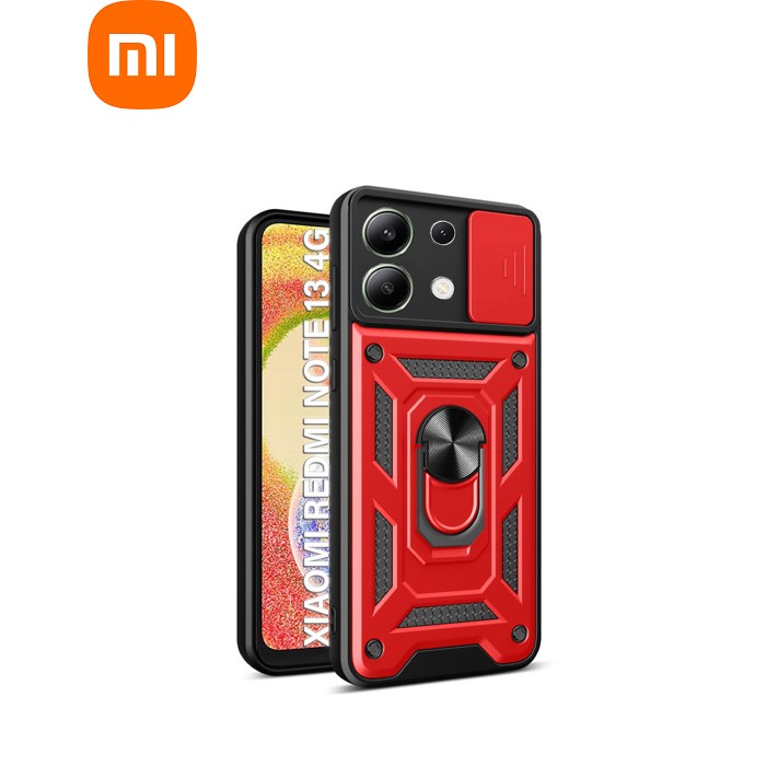 Чохол до мобільного телефона BeCover Military Xiaomi Redmi Note 13 4G Red (710692)