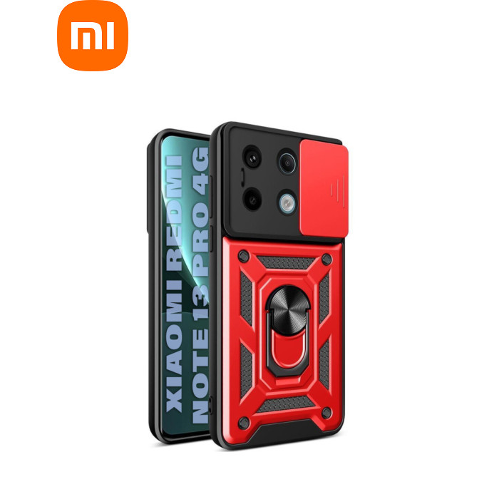 Чехол для мобильного телефона BeCover Military Xiaomi Redmi Note 13 Pro 4G Red (711027)