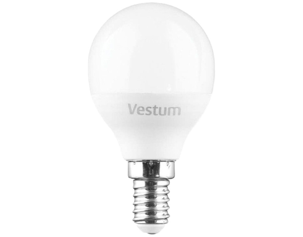 Лампочка Vestum G45 8W 4100K 220V E14 (1-VS-1211)