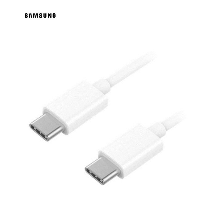 Кабель Samsung USB Type-C - USB Type-C (M/M), 1 м, White (EP-DA705BWRGRU) OEM