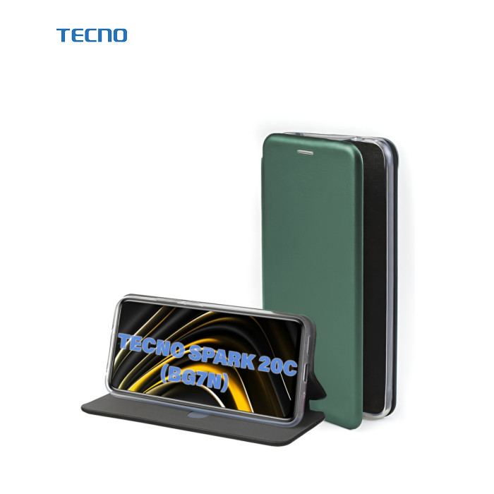 Чохол до мобільного телефона BeCover Exclusive Tecno Spark 20C (BG7n) Dark Green (711249)