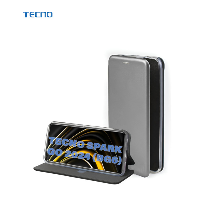 Чохол до мобільного телефона BeCover Exclusive Tecno Spark Go 2024 (BG6) Gray (711257)