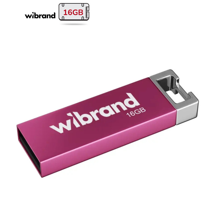 USB флеш накопитель Wibrand 16GB Chameleon Pink USB 2.0 (WI2.0/CH16U6P)