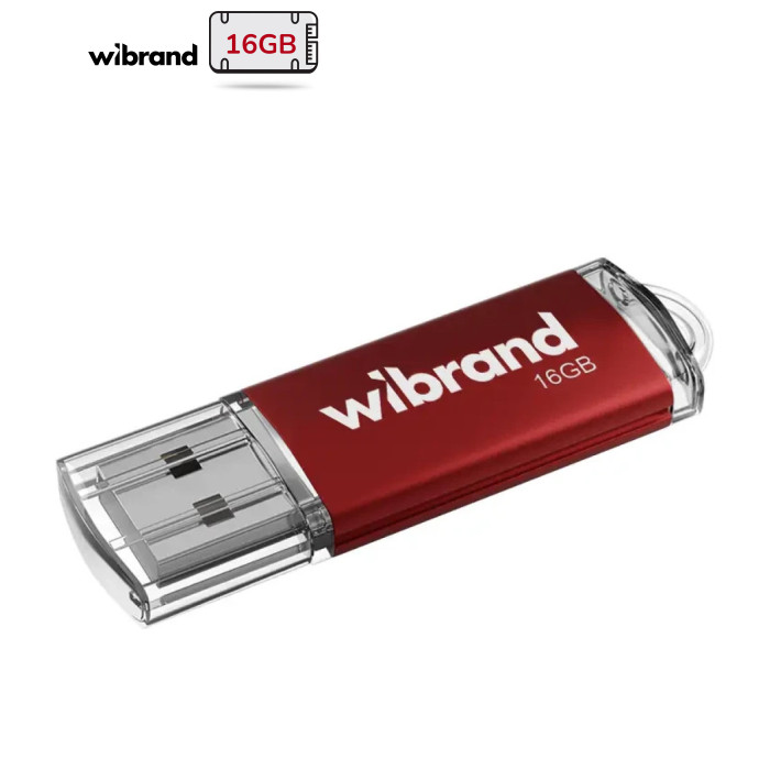 USB флеш накопичувач Wibrand 16GB Cougar Red USB 2.0 (WI2.0/CU16P1R)