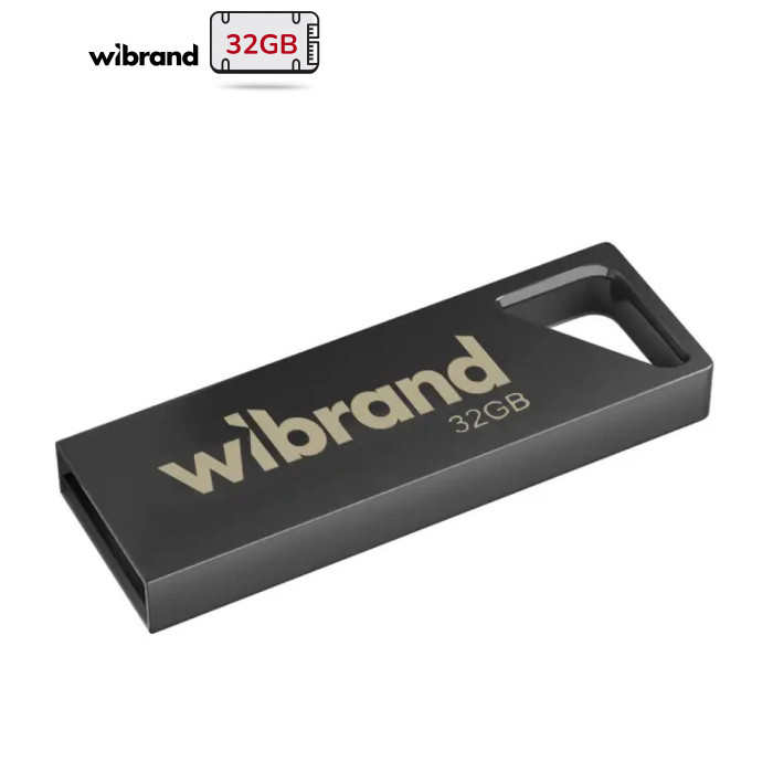 USB флеш накопитель Wibrand 32GB Stingray Grey USB 2.0 (WI2.0/ST32U5G)