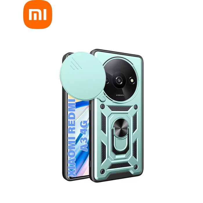 Чохол до мобільного телефона BeCover Military Xiaomi Redmi A3 4G Dark Green (711321)