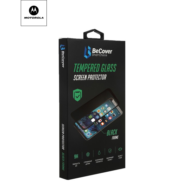 Скло захисне BeCover Motorola Moto G9 Power Black (706085)