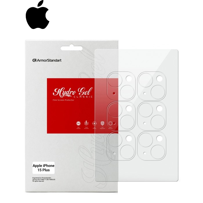 Плівка захисна Armorstandart for Camera Apple iPhone 15 Plus 6 pcs (ARM72555)