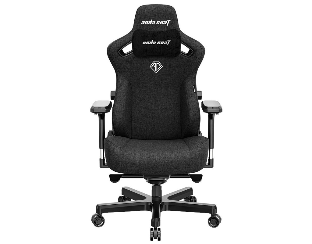 Крісло ігрове Anda Seat Kaiser 3 Fabric Size L Black (AD12YDC-L-01-B-CF)
