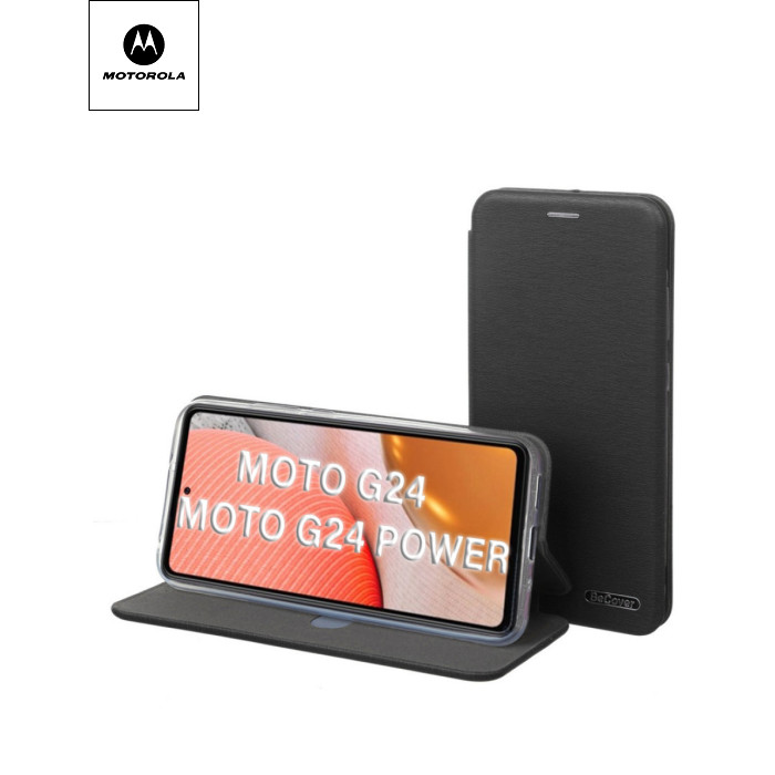 Чохол до мобільного телефона BeCover Exclusive Motorola Moto G24/G24 Power Black (710726)