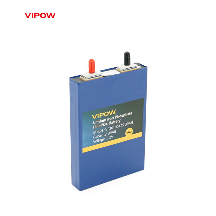 Осередок Vipow 3.2V 30AH для складання LiFePo4 акумуляторів, (100 x 20 x 148) мм, Q12
