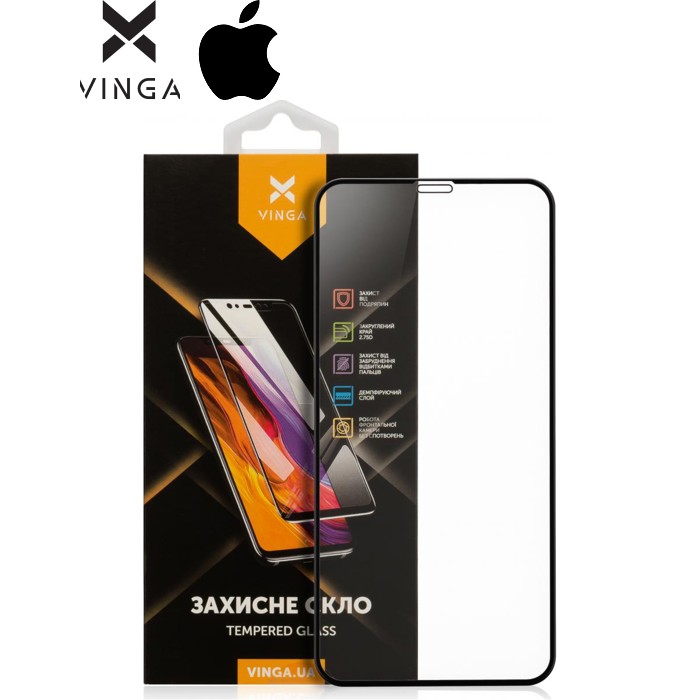 Скло захисне Vinga Apple iPhone X/XS/11 Pro (VGIPXS)