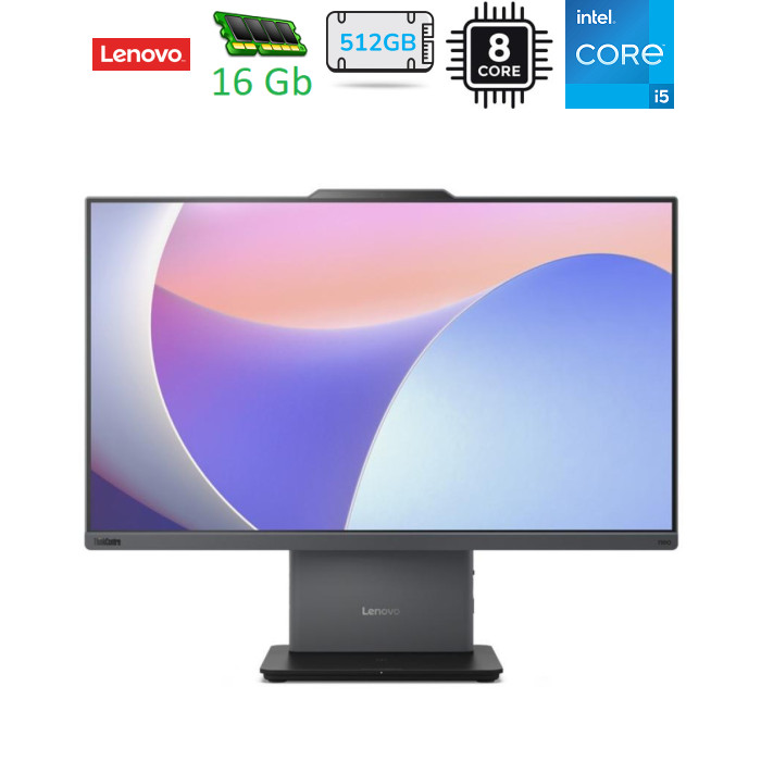 Компьютер Lenovo ThinkCentre AiO neo 50a 24 Gen 5 / i5-13420H, 16, 512, WF, KM (12SC000RUI)