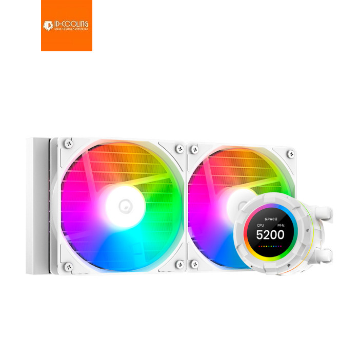 Система жидкостного охлаждения ID-Cooling SL240 XE White